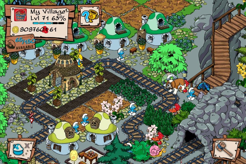 smurf village game for pc